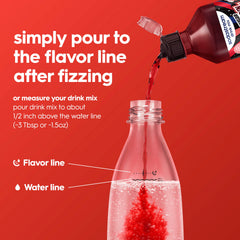 Sodastream MTN DEW Code Red Cherry Zero Sugar Drink Mix 440ml