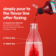 Sodastream MTN DEW Code Red Cherry Drink Mix 440ml