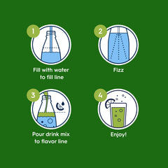 Sodastream Classics® Diet Ginger Ale Drink Mix 4 Pack 440ml